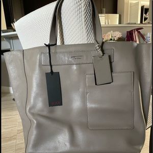 Beautiful Tumi boulevard tote. Grey/cashmere color.